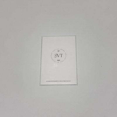 勳 WOOZI ARTIST MADE 餐具卡 成員自製 周邊卡 碗盤組