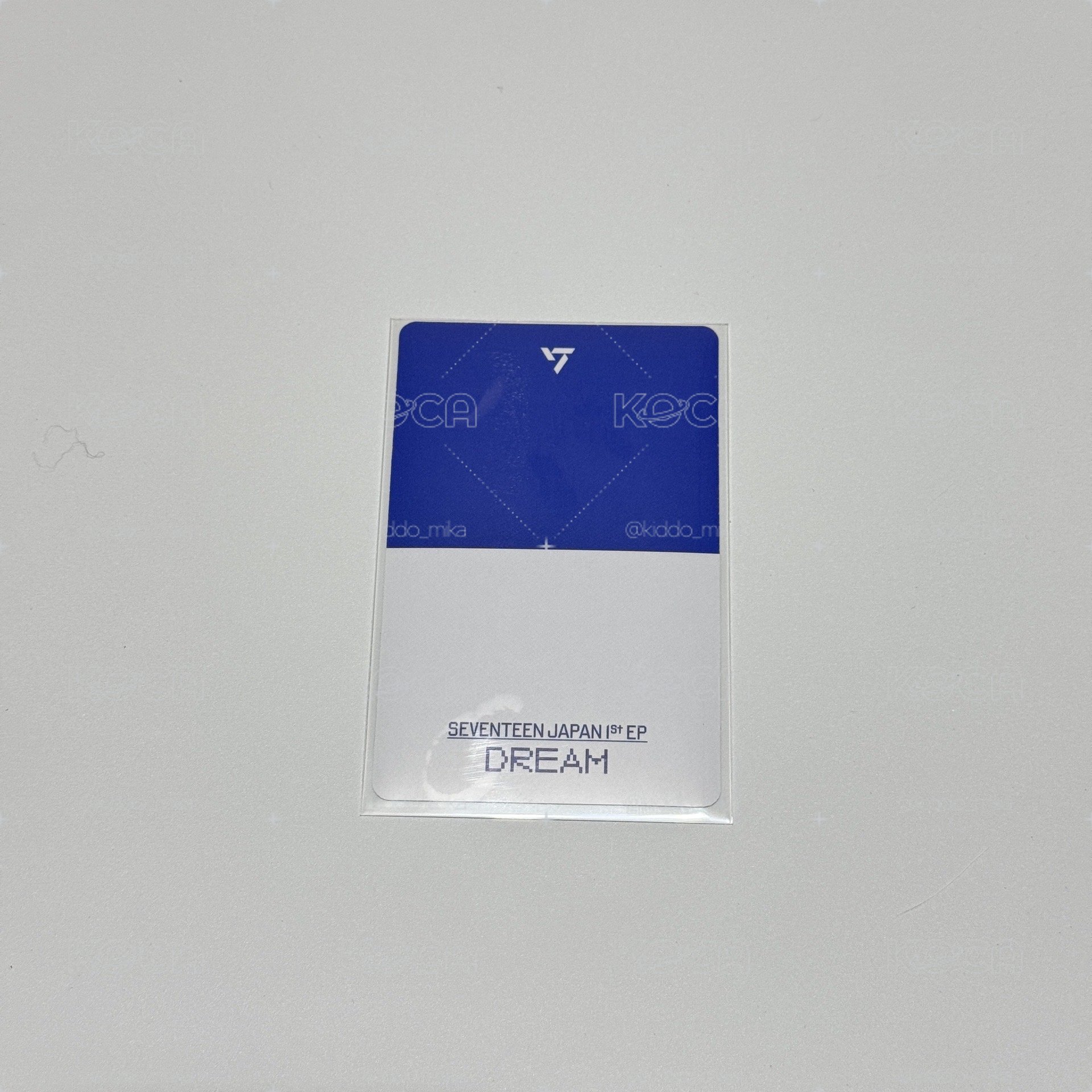 率 DREAM 專輯卡 通常ver