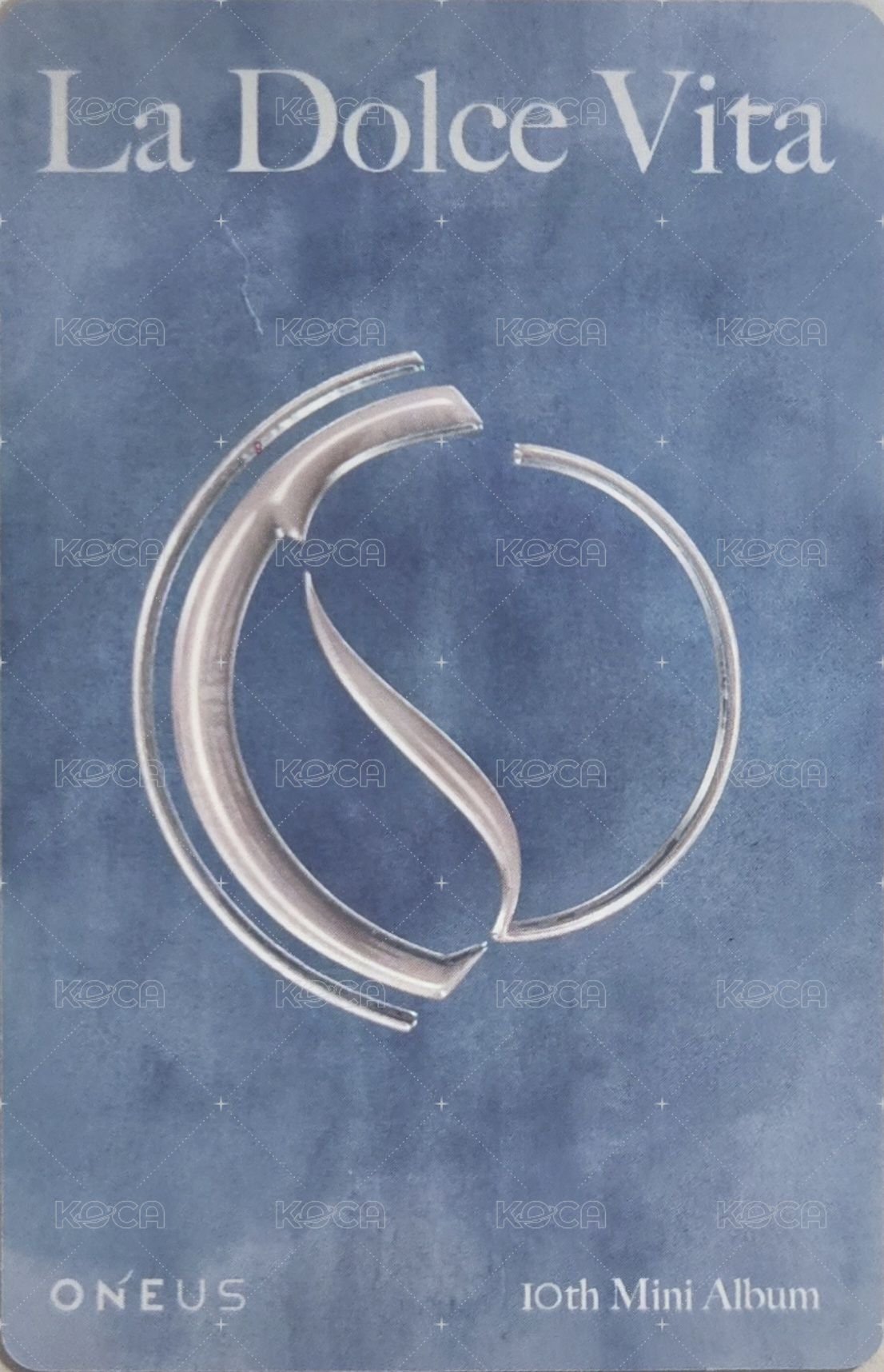 La Dolce Vita 專輯卡  背面