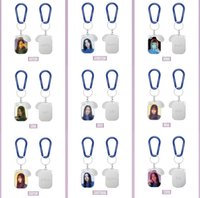 六巡 鑰匙圈吊飾 金屬照片鑰匙圈