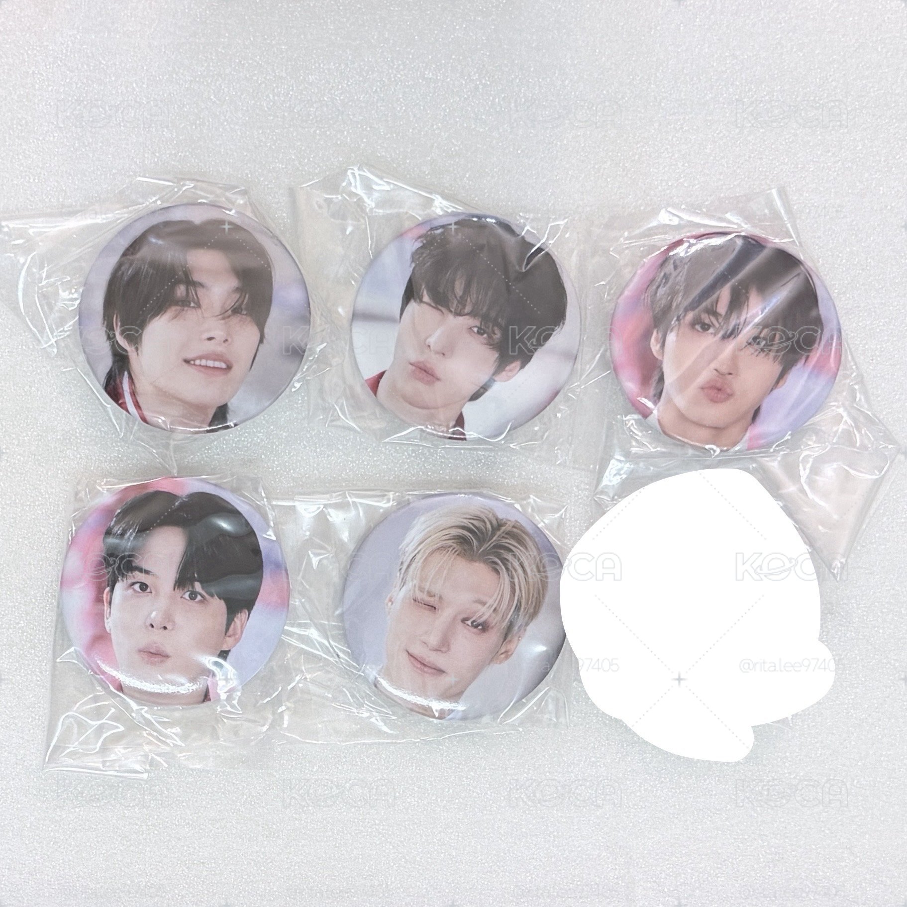 ANITEEZ IN THE CALLING 徽章 RANDOM - CAN BADGE 星潤琦榮鍾
