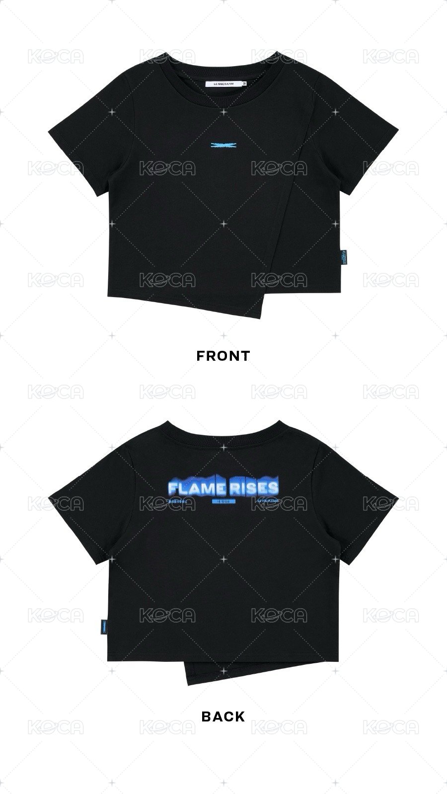 CROP S/S T-SHIRT (ASYMMETRY)