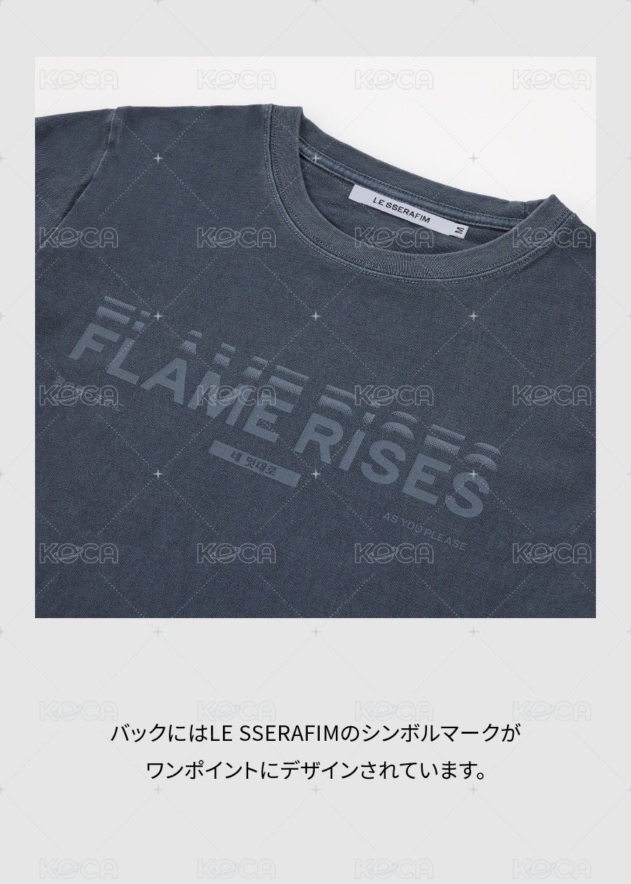 CROP S/S T-SHIRT (BLUE GRAY)