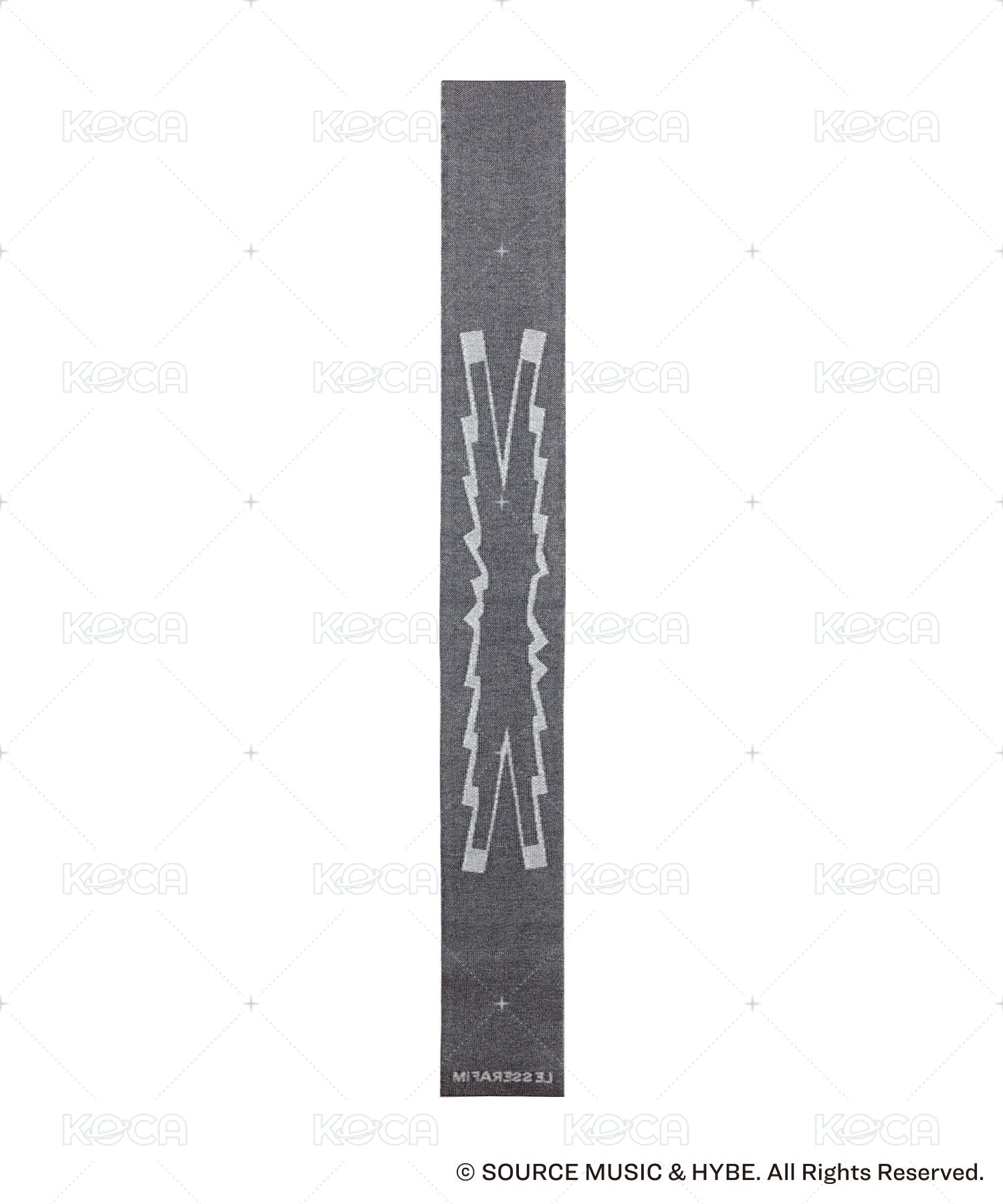 JACQUARD KNIT MUFFLER