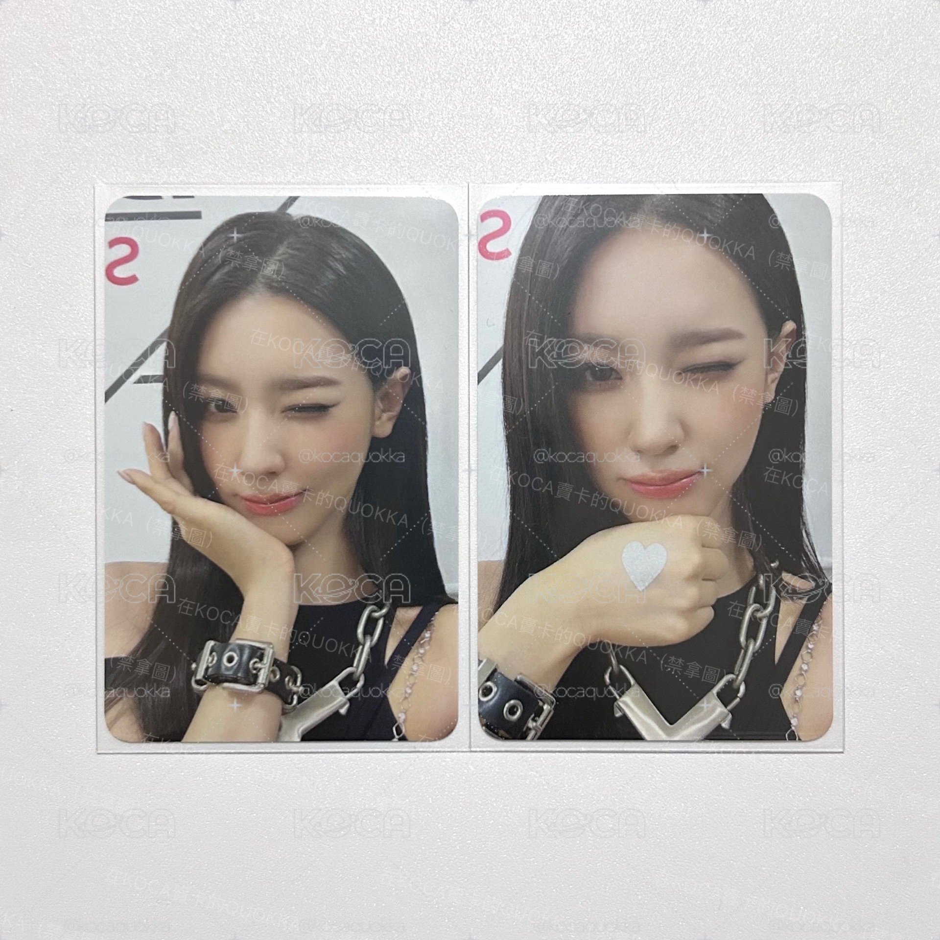 i-dle 2024世巡場週卡 薇娟 一組兩張