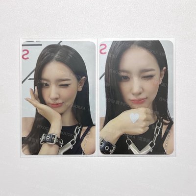 i-dle 2024世巡場週卡 薇娟 一組兩張