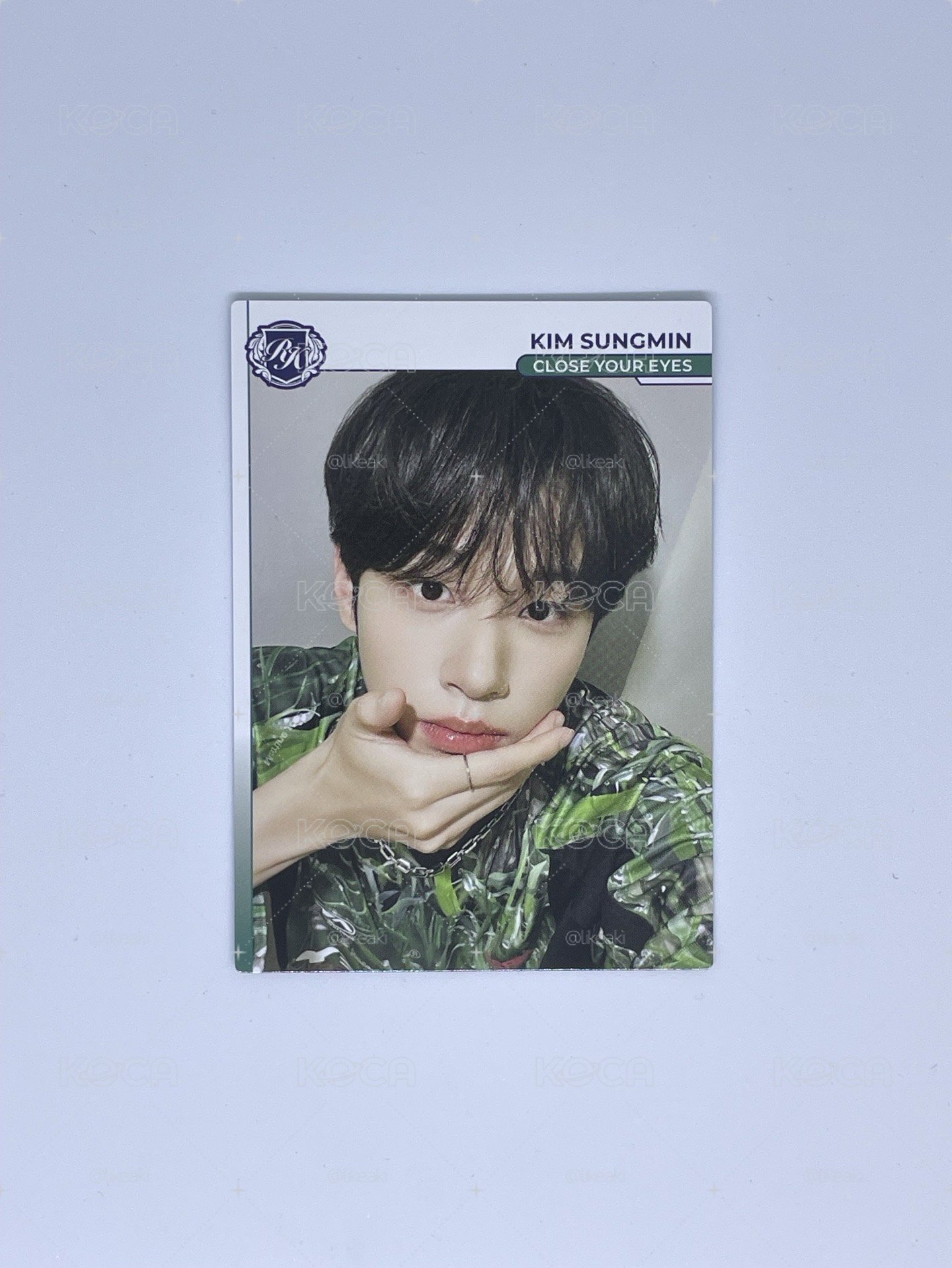 2025 K-POP ROOKIE TELECA 隨機卡  Kim Sungmin 