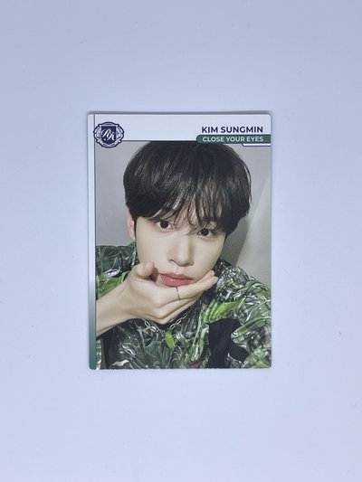 2025 K-POP ROOKIE TELECA 隨機卡  Kim Sungmin 