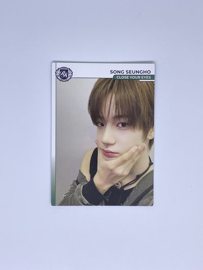 2025 K-POP ROOKIE TELECA 隨機卡 Song Seungho 