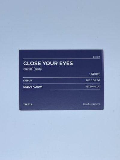 2025 K-POP ROOKIE TELECA 隨機卡 