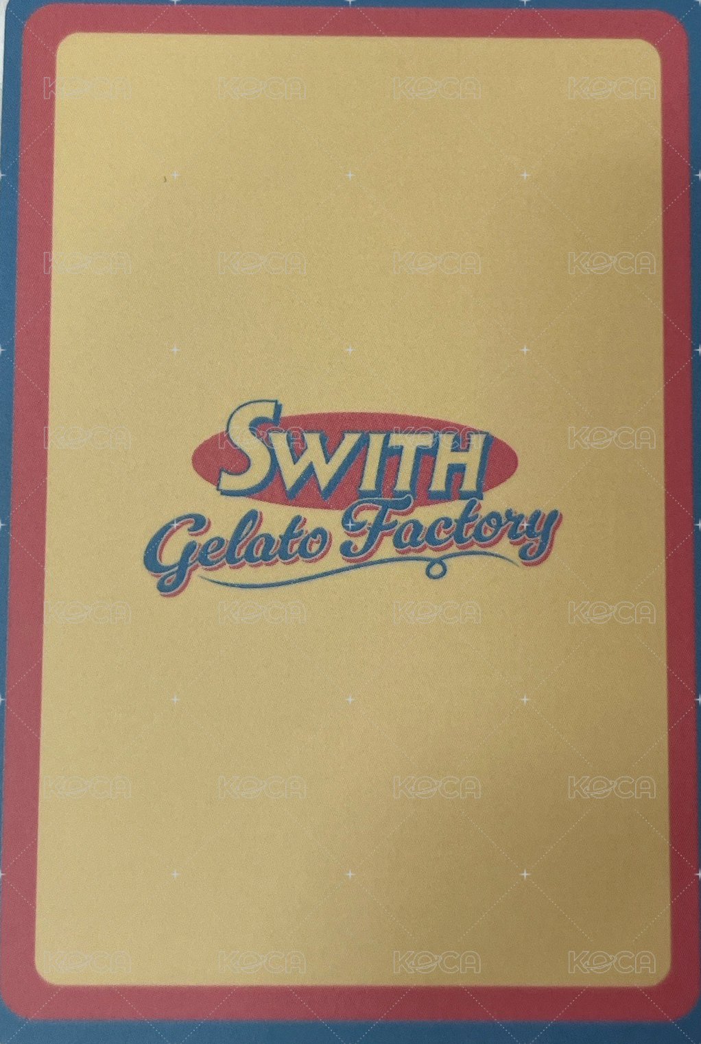 Bubble 周邊卡 日本FM 扭蛋2.0森 背面