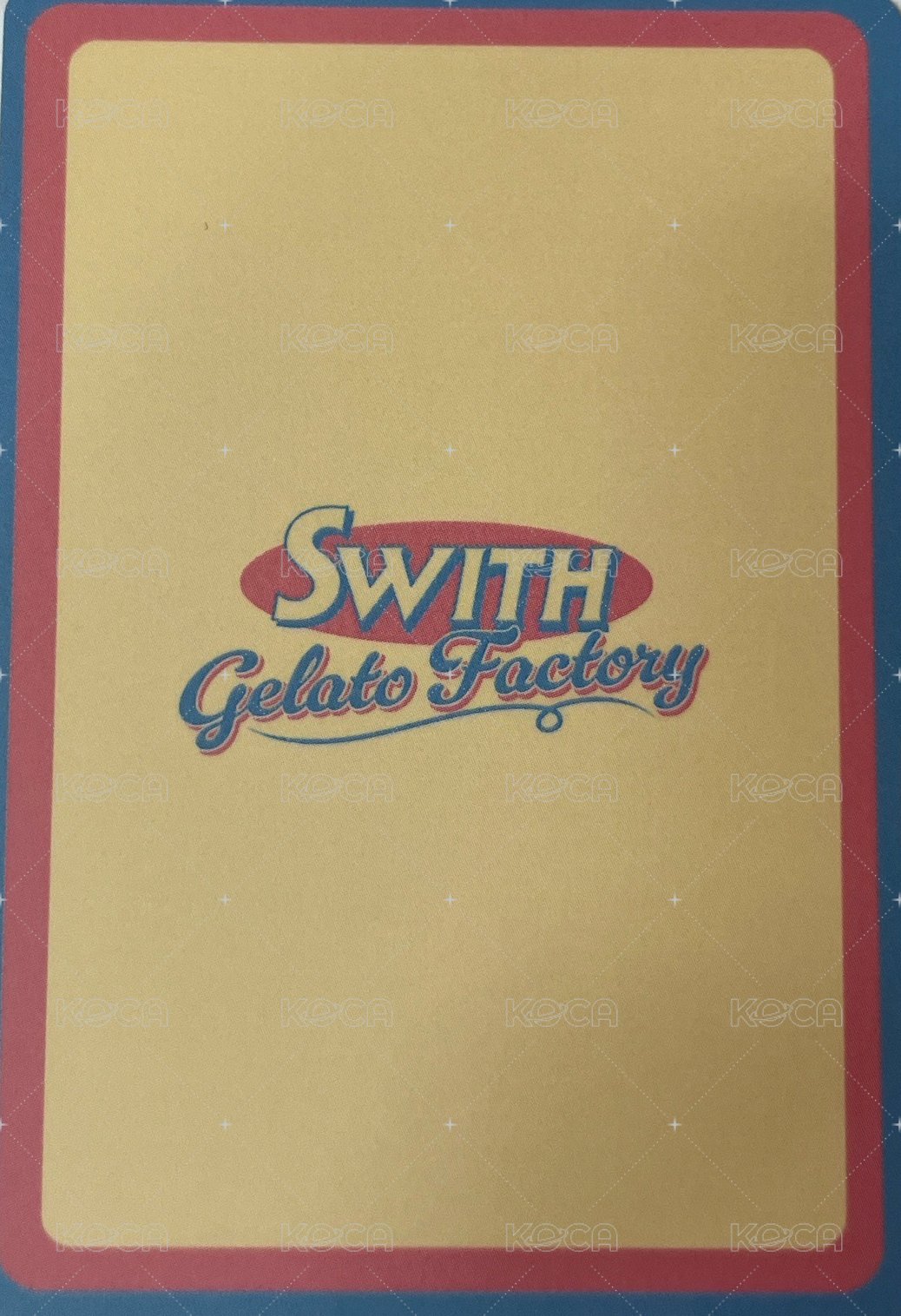 Bubble 周邊卡 日本FM 扭蛋2.0森 背面