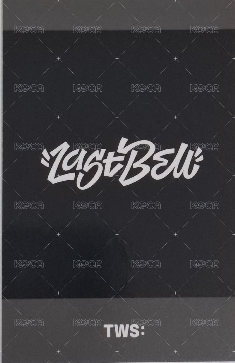 Last Bell yzy 北京中籤 簽售卡 復刻拍立得 背面