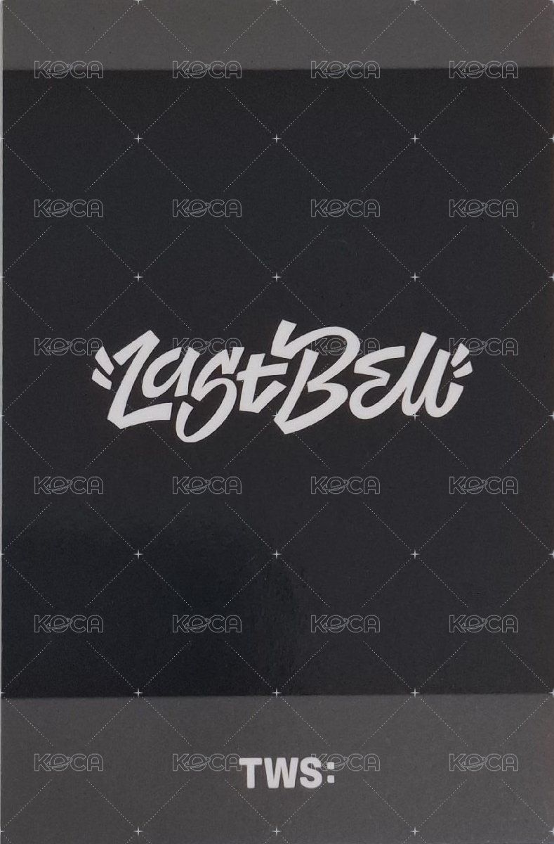 Last Bell yzy 北京中籤 簽售卡 復刻拍立得 背面