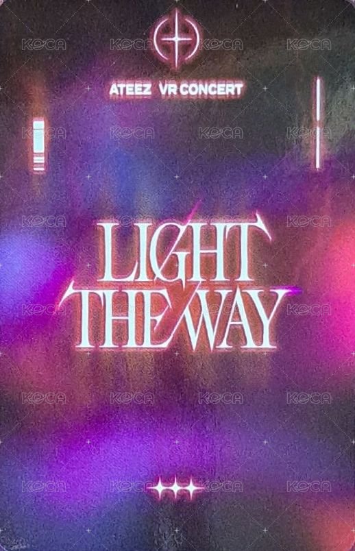 Light the Way 電影卡 第一周 背面