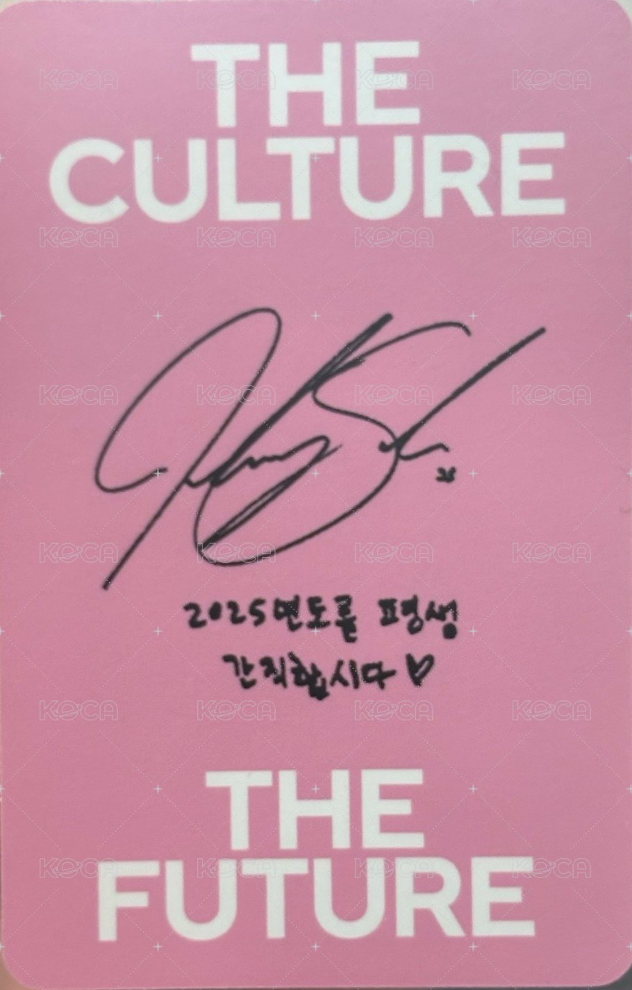 2025 SMT30 專輯卡  背面