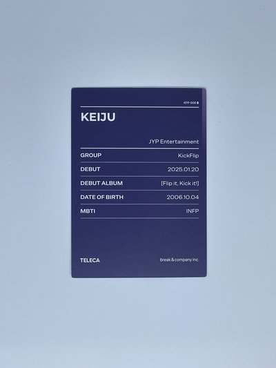 25新秀 Teleca Base 隨機卡 Keiju 