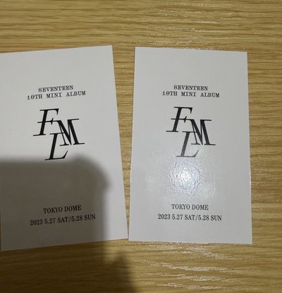 MINI10 入場卡 / 場限卡 ｜環球東京場限 對鏡榮