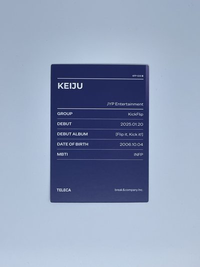 25新秀 Teleca Base 隨機卡 Keiju 