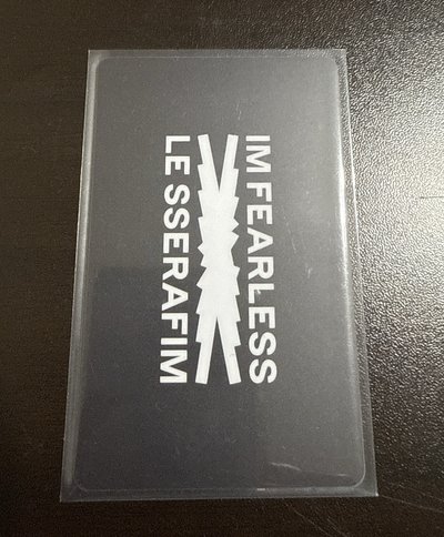 FEARLESS pst 幸運卡 釜山線下