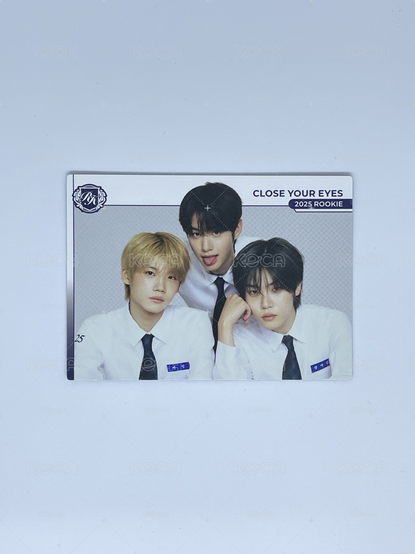 2025 K-POP ROOKIE TELECA 隨機卡 