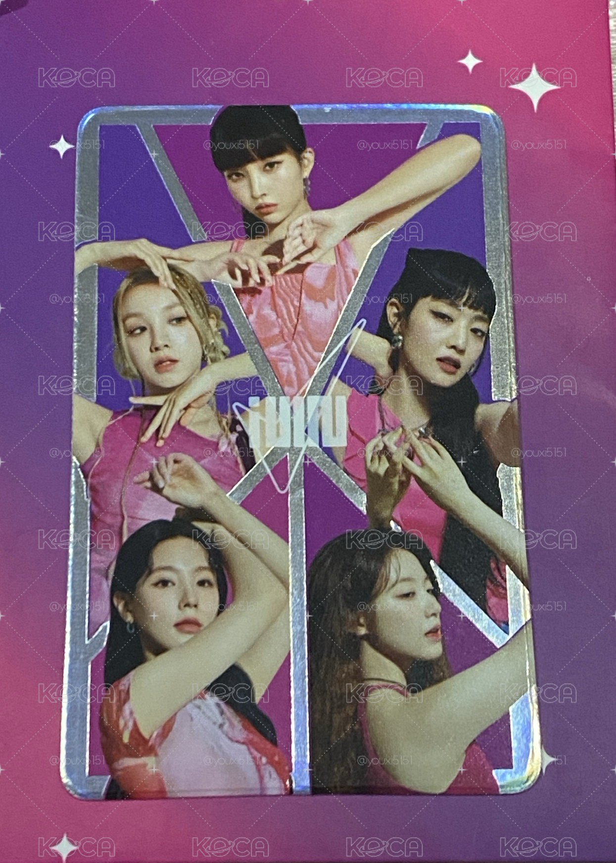 Rexona代言卡！