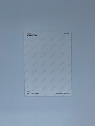 25新秀 Teleca 隨機卡 證件照ver.