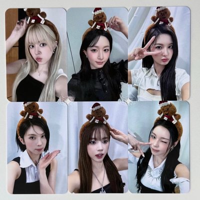 NMIXX 數星星薑餅人 手繪卡背