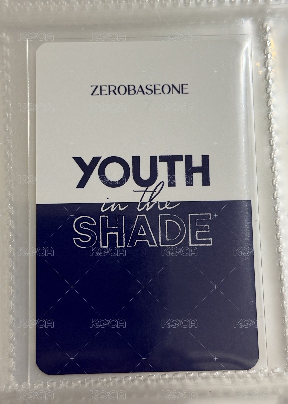 迷一 ju 幸運卡1.0 幸運卡 戳臉煜 背面