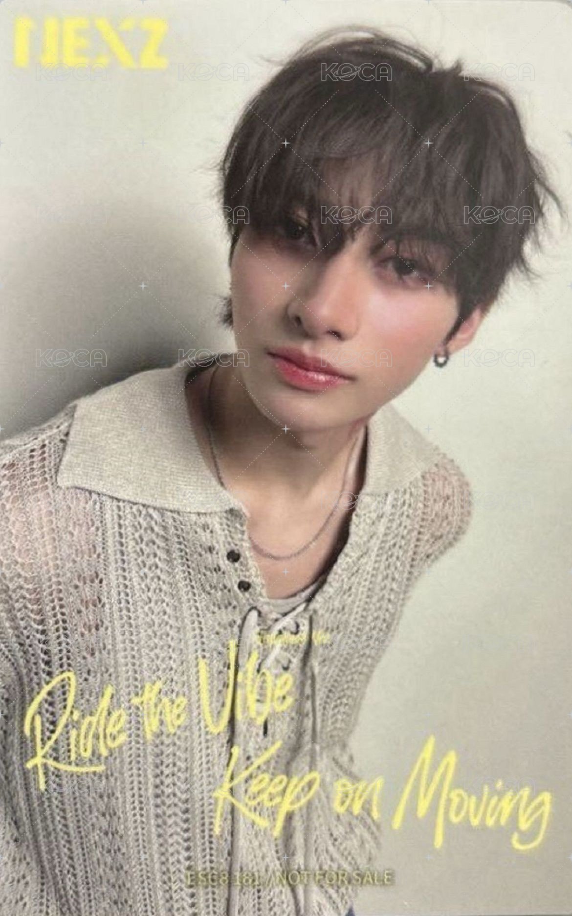 日本出道專 NEX2Y盤 專輯卡 雙面卡 背面