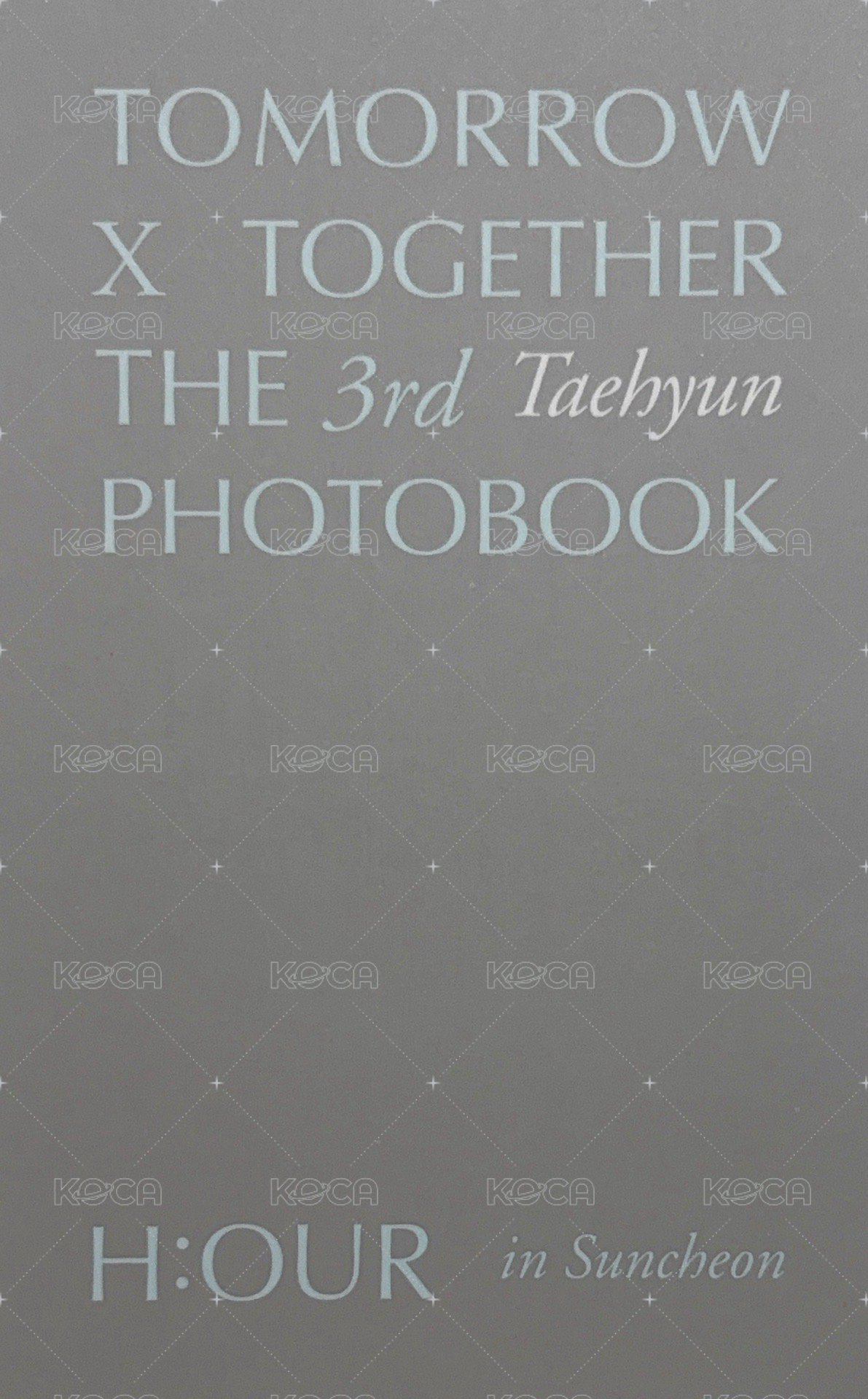 H:OUR3 周邊卡  背面