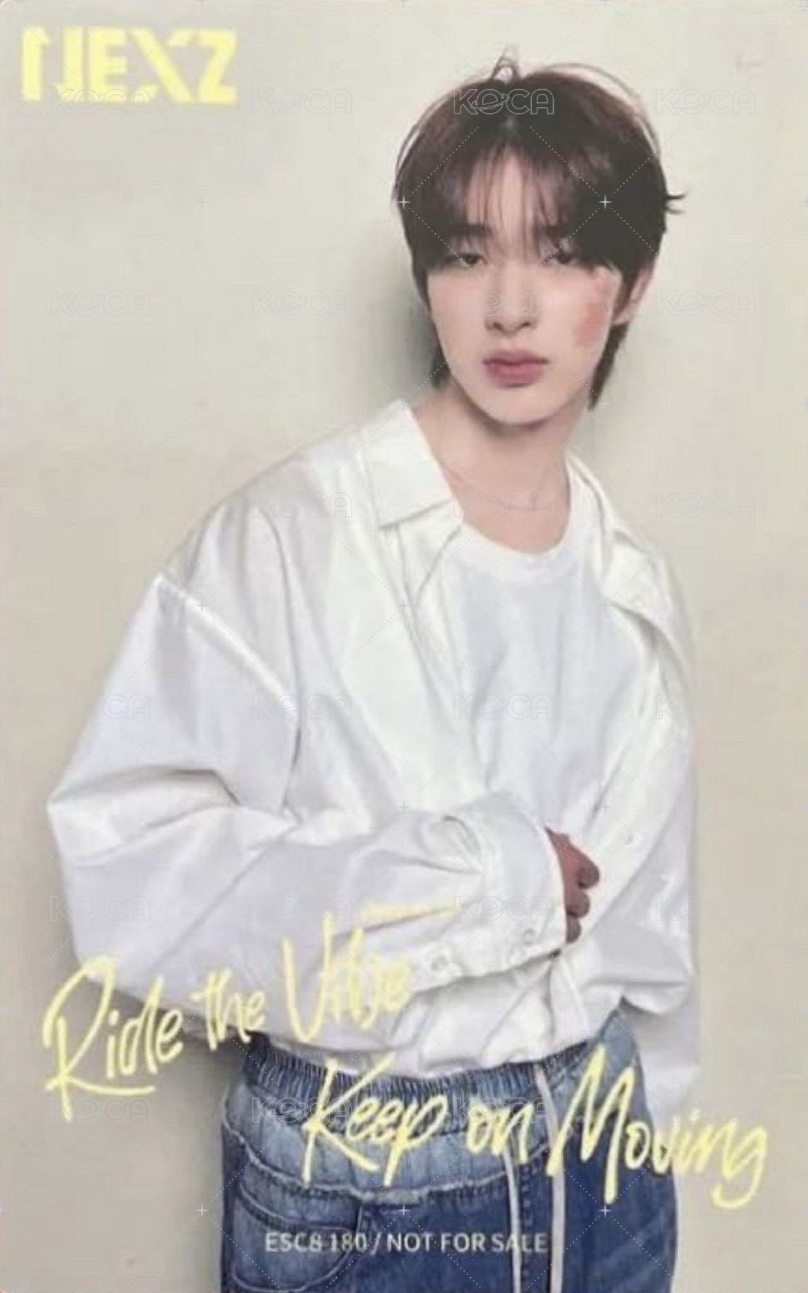 日本出道專 NEX2Y盤 專輯卡 雙面卡 背面