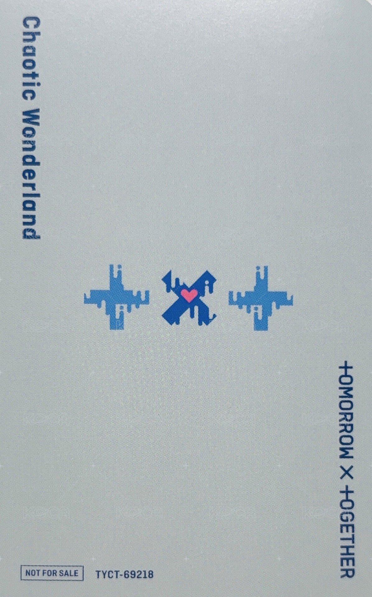 CW 專輯卡 通常盤 背面