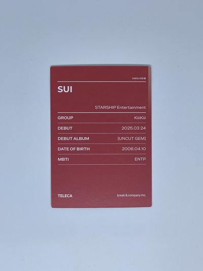 Teleca 收藏卡 隨機卡 SUI