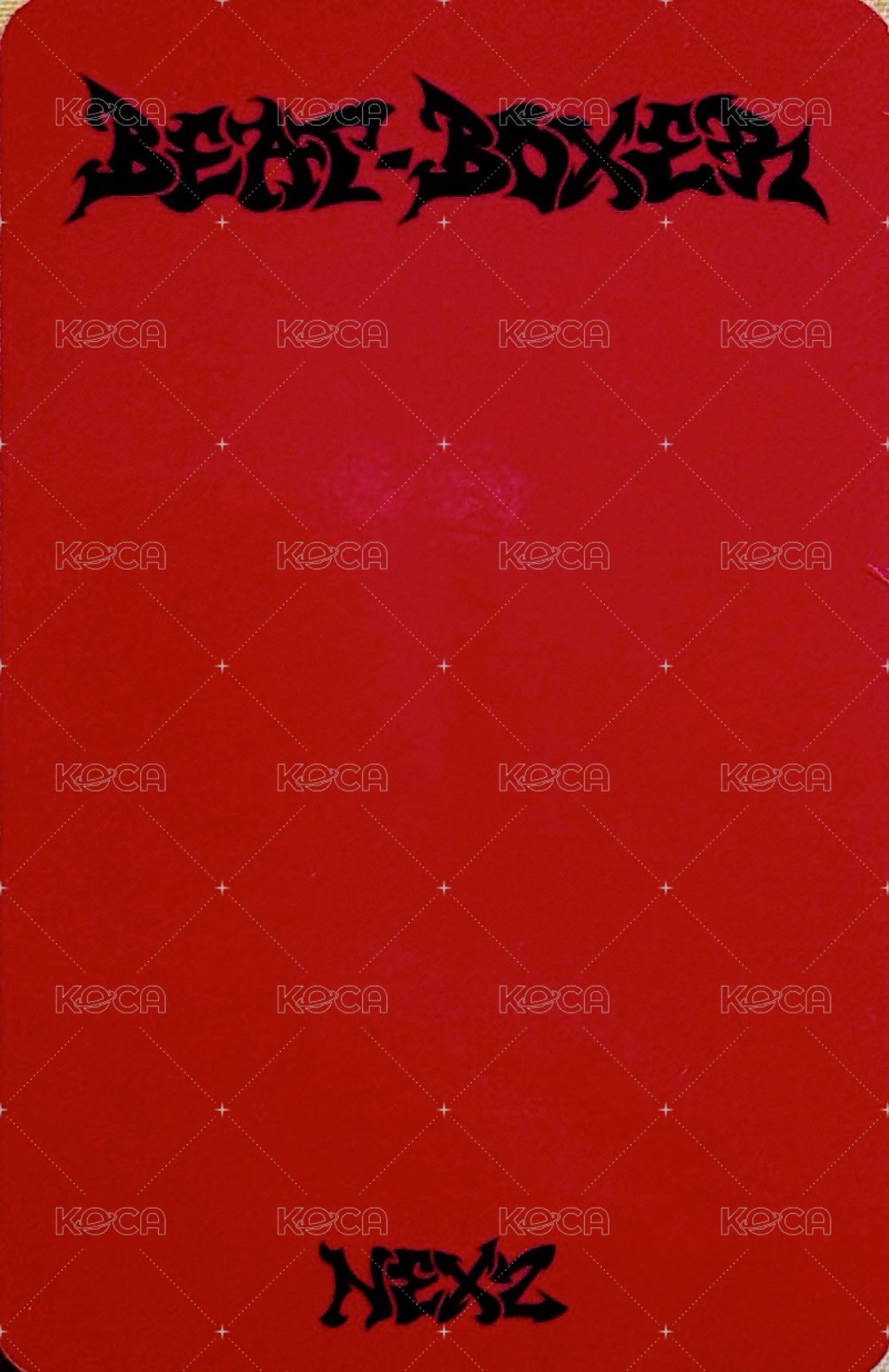 迷三 BOXER ver. 專輯卡  背面