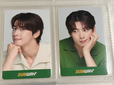 Subway代言卡 銀優