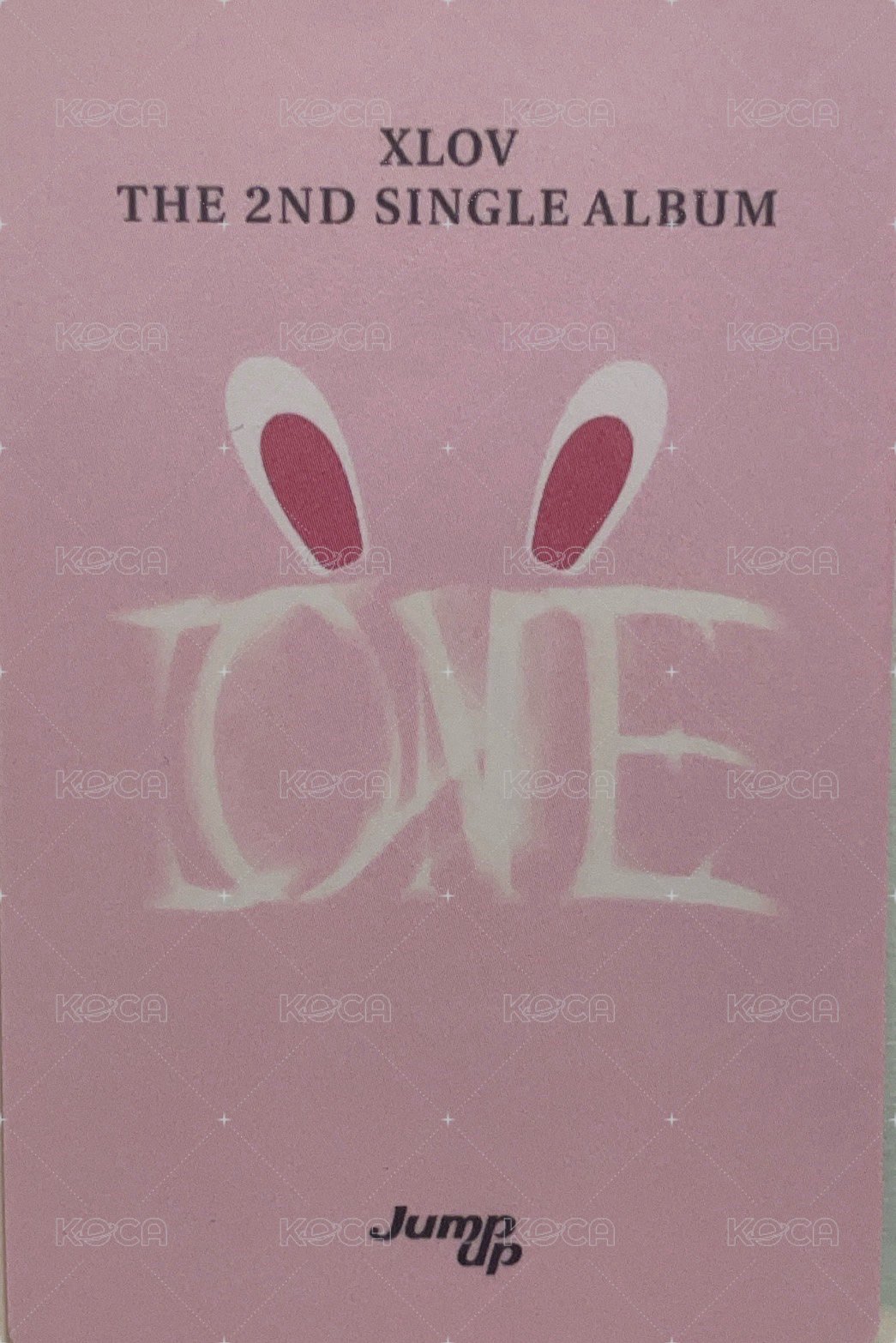 I ONE ju 線上4.0 簽售卡  背面