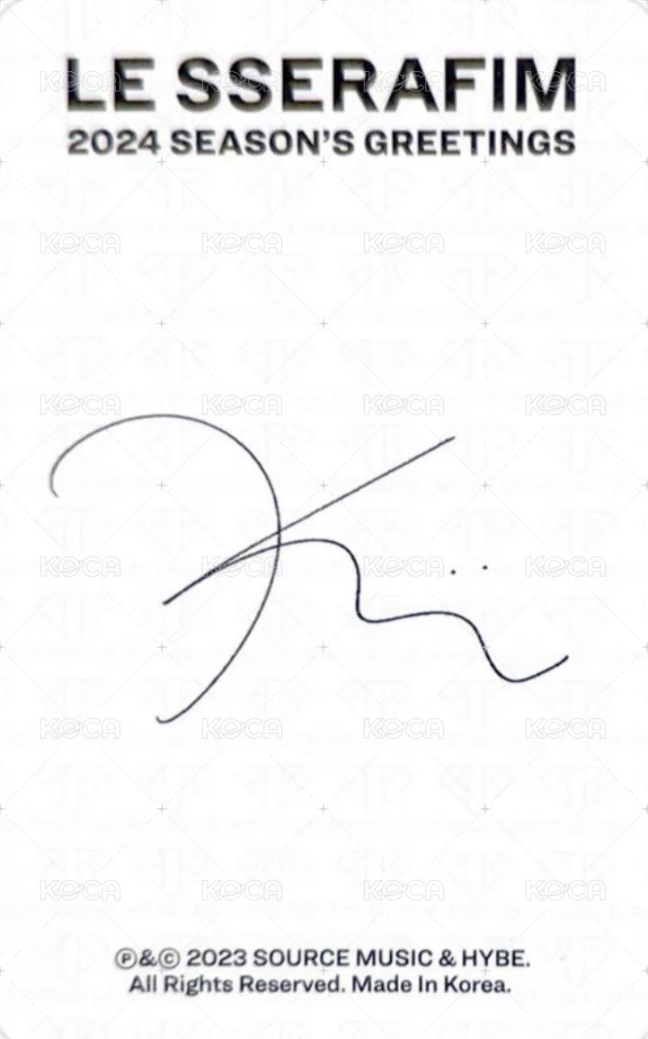 24’年曆 年曆卡  背面