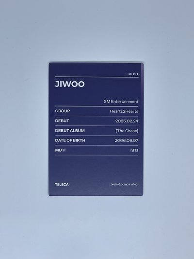 25新秀 Teleca 隨機卡 基本款 JIWOO