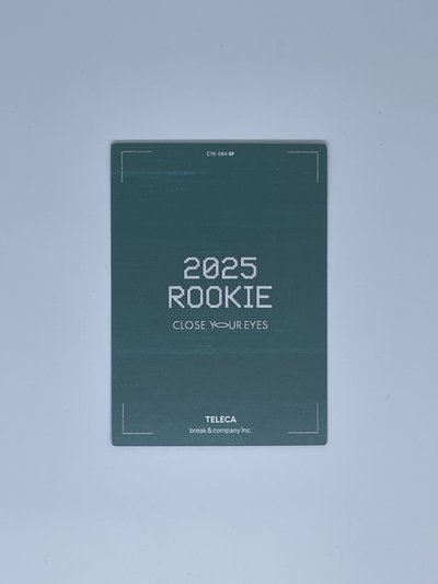 2025 K-POP ROOKIE TELECA 隨機卡 Kenshin 