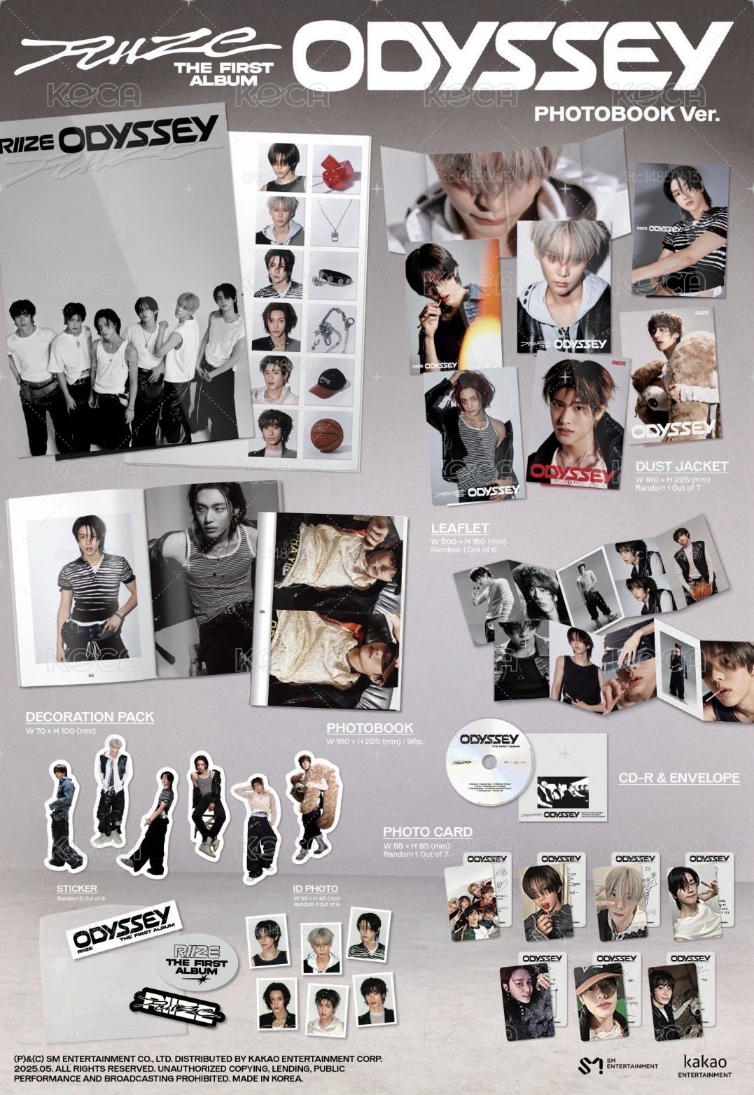 ODYSSEY 專輯 Photobook