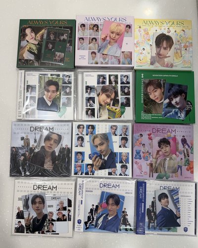 SEVENTEEN 日專/ Always yours/ Dream/ 消費期限