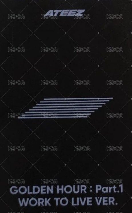 Work to Live 專輯卡  背面