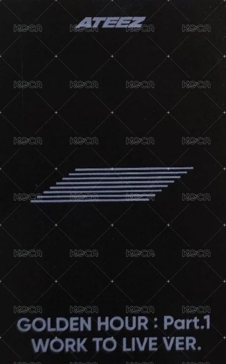 Work to Live 專輯卡  背面