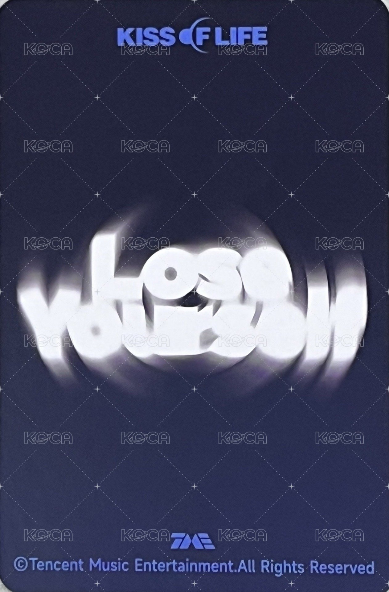 Lose Yourself QQ音樂 星光卡 二星卡 背面