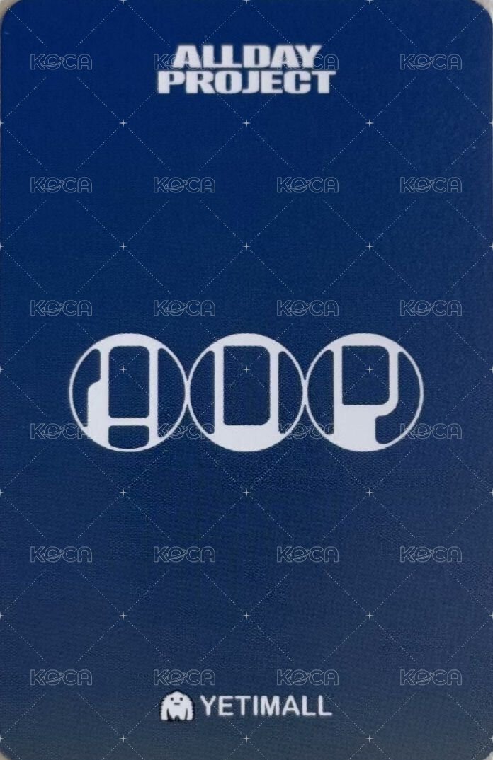 迷一 yeti 預售 特典卡  背面