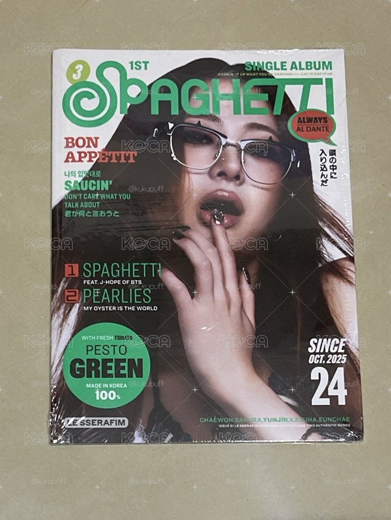 允真 spaghetti 單封未拆