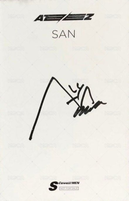 S Cawaii WHITE 雜誌卡 A 背面