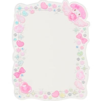 三麗鷗 L判 寶石硬卡套 偶像應援