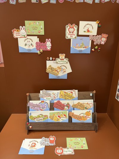 現貨 聖誕Miniteen 明信片組